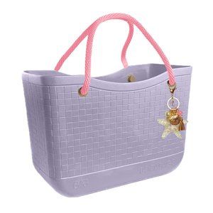 BocaBagg (LIlac) Large EVA Tote Bag-Like Bogg Bag